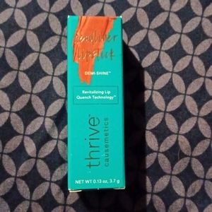 Thrive causemetics headliner lipstick in Emii- plum mauve